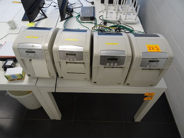 6x etikettenprinter toshiba - afbeelding 1 van  5