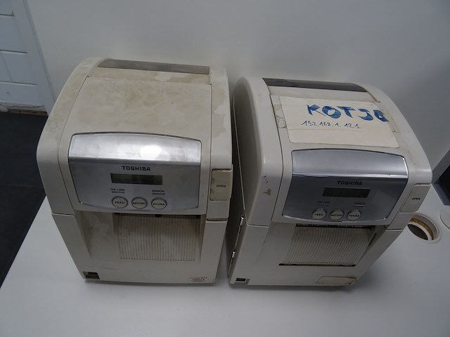 6x etikettenprinter toshiba - afbeelding 4 van  5