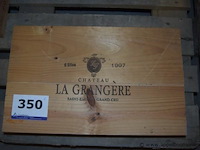 6x fles rode wijn, chateau la grangere, saint-emilion grand cru, 1997, 75cl - afbeelding 1 van  2