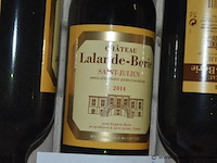 6x fles rode wijn, château lalande de-borie, saint-julien, 2014, 75cl - afbeelding 2 van  3