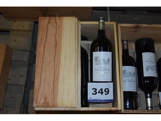 6x fles rode wijn, chateau le boscq, saint-estèphe, 2005, 1,5l - afbeelding 1 van  4