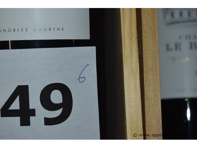 6x fles rode wijn, chateau le boscq, saint-estèphe, 2005, 1,5l - afbeelding 3 van  4