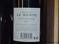 6x fles rode wijn, chateau le boscq, saint-estèphe, 2005, 1,5l - afbeelding 4 van  4