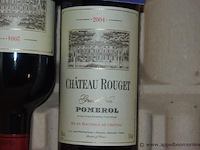 6x fles rode wijn, château rouget, pomerol, 2004, 75cl - afbeelding 2 van  3