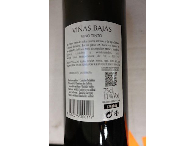 6x fles vinas bajas - afbeelding 3 van  3