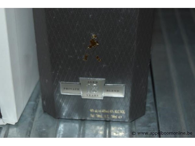 6x fles whisky, johnnie walker, platinum label private blend, 18 jaar, 70cl - afbeelding 3 van  4