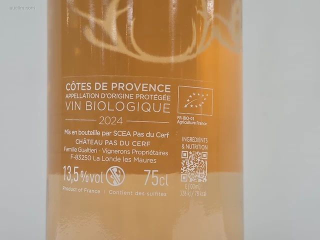 (6x) fles(sen) chateau pas de cerf 75 - afbeelding 5 van  5