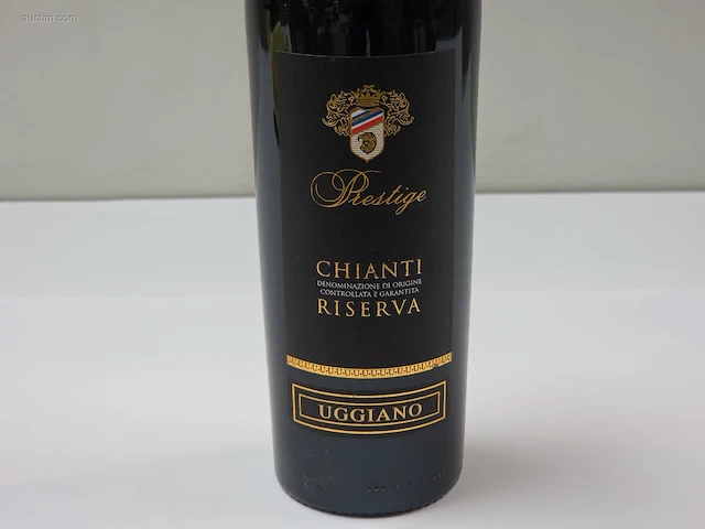 (6x) fles(sen) chianti prestige riserva 75 - afbeelding 2 van  4