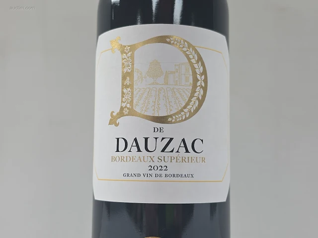 (6x) fles(sen) de dauzac bordeaux superieur 75 - afbeelding 3 van  7