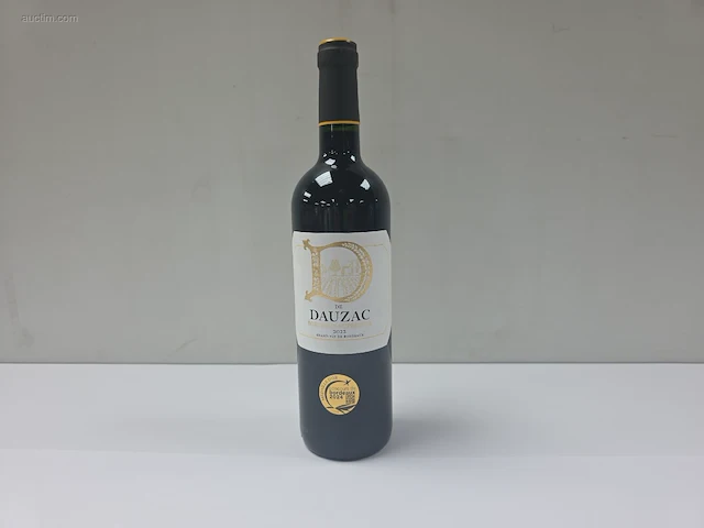 (6x) fles(sen) de dauzac bordeaux superieur 75 - afbeelding 1 van  7