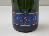 (6x) fles(sen) picaire cava brut 75 - afbeelding 2 van  6