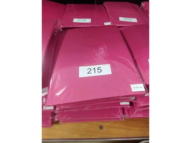 6x fushia stretchcover + topcover voor statafel diam.80-85cm. nieuw (6x) - afbeelding 2 van  2