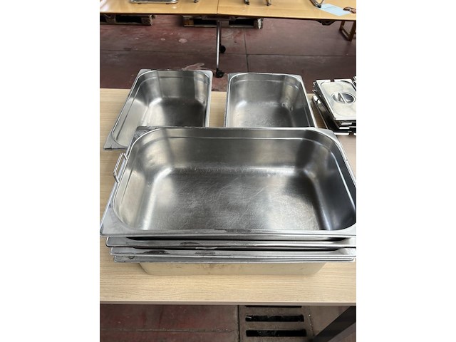 6x gastro rvs bak - afbeelding 1 van  4
