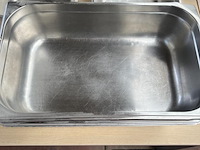 6x gastro rvs bak - afbeelding 2 van  4