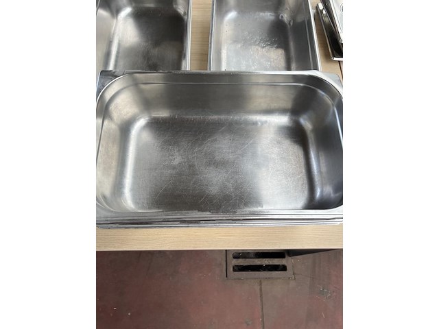 6x gastro rvs bak - afbeelding 3 van  4
