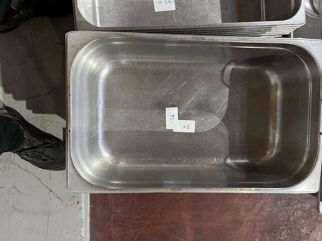 6x gastro rvs bak - afbeelding 4 van  4