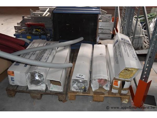 6x geïsoleerde flexibele luchtkanalen, wo. the high tech, iso f. al 160/70 - afbeelding 1 van  1