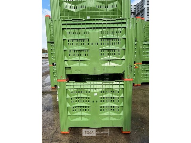 6x geperforeerde palletbox - afbeelding 1 van  2