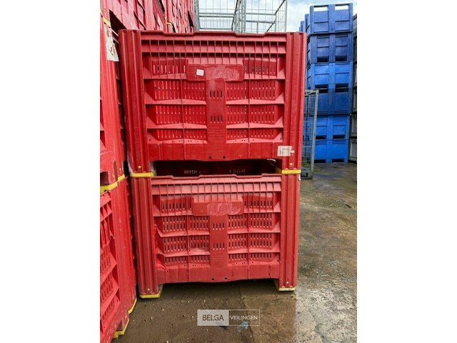 6x geperforeerde palletbox - afbeelding 1 van  2