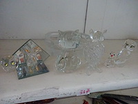 6x glazen uil - afbeelding 1 van  2