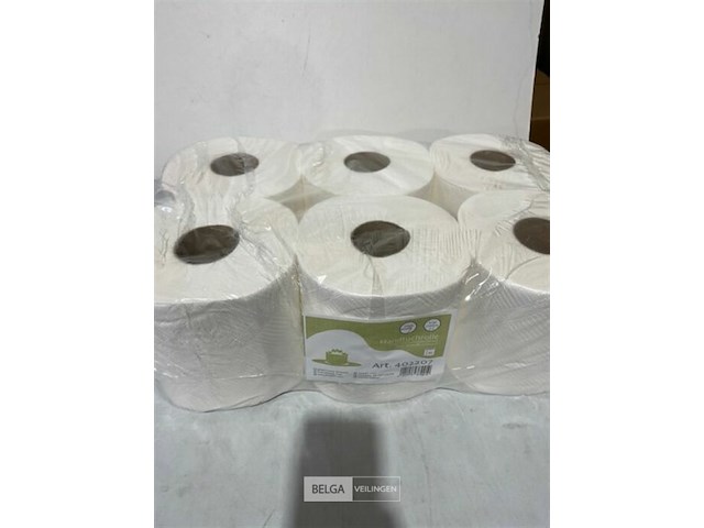 6x handdoekrol 2 lagen - afbeelding 2 van  3