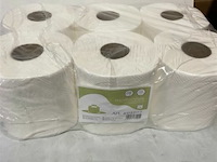 6x handdoekrol 2 lagen - afbeelding 1 van  3