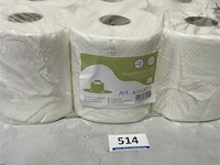 6x handdoekrol 2 lagen - afbeelding 1 van  3