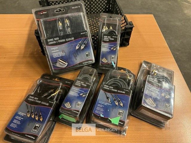 6x high end audio kabels - afbeelding 2 van  6