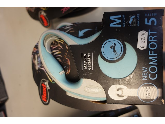 6x hondenleiband flexi - afbeelding 2 van  2