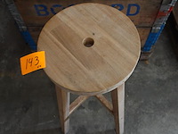 6x houten barkruk - afbeelding 3 van  3