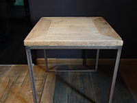 6x houten bijzettafel - afbeelding 3 van  4