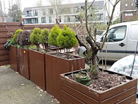 6x houten bloembak - afbeelding 1 van  5