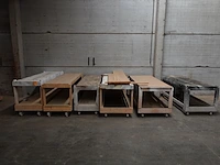 6x houten kar