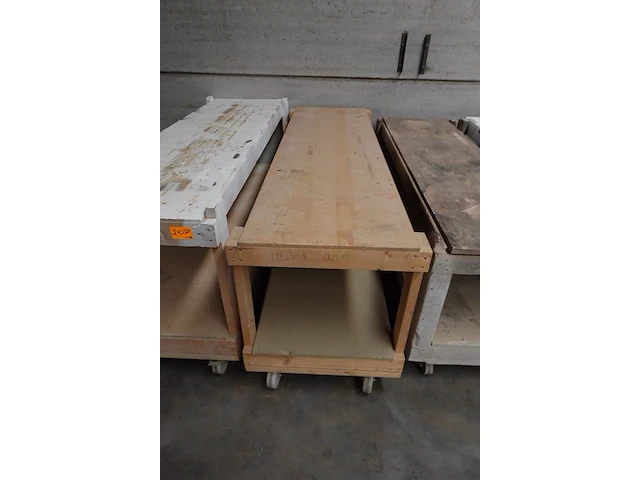 6x houten kar - afbeelding 3 van  7