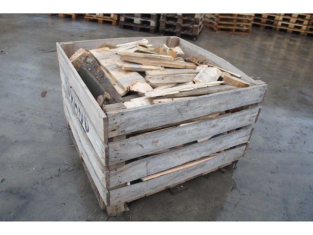 6x houten kist brandhout - afbeelding 1 van  3
