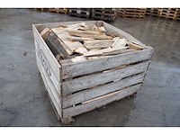 6x houten kist brandhout - afbeelding 1 van  3