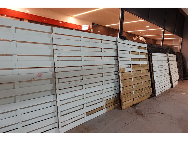 6x houten schutting - afbeelding 3 van  4