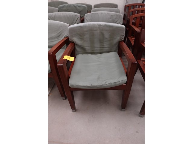 6x houten stoel - afbeelding 6 van  8