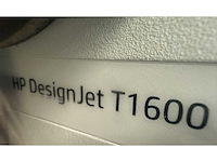 6x hp designjet t1600 plotter - afbeelding 1 van  8