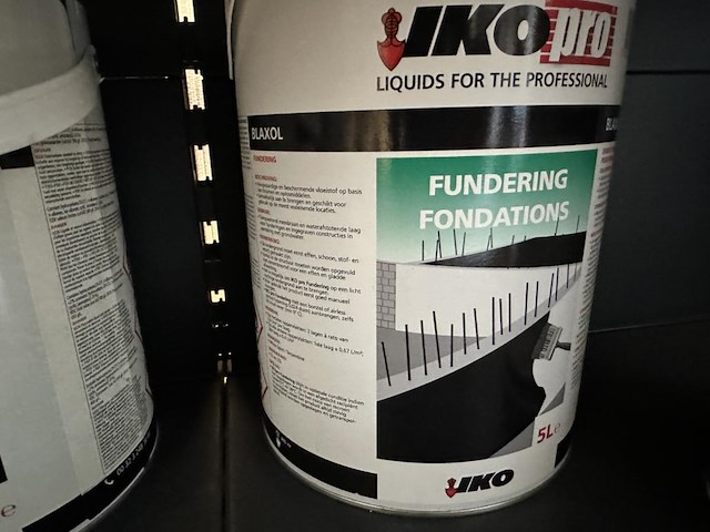 6x iko pro alu paint / bitumen paint / fundament - afbeelding 7 van  7
