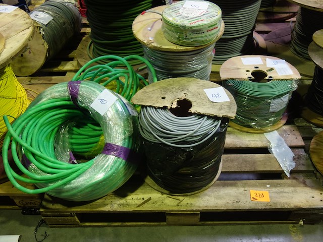 6x kabel op rol - afbeelding 1 van  7