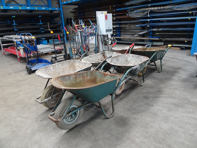 6x kruiwagen - afbeelding 1 van  3