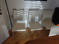 6x kunstoffen stoel - afbeelding 3 van  8