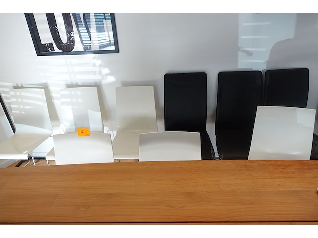6x kunstoffen stoel - afbeelding 4 van  8