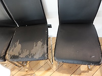 6x kunstoffen stoel - afbeelding 7 van  8