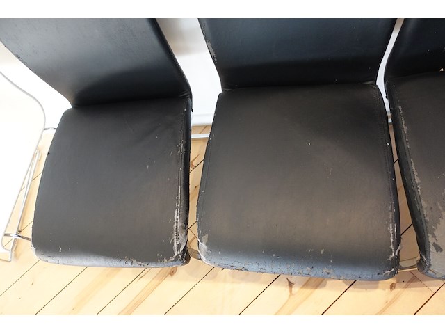 6x kunstoffen stoel - afbeelding 8 van  8