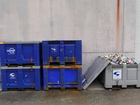 6x kunststof palletbox + inhoud - afbeelding 1 van  7