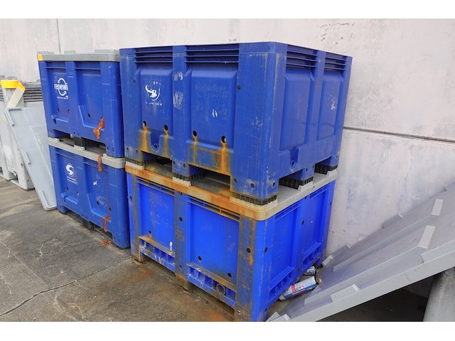 6x kunststof palletbox + inhoud - afbeelding 4 van  7