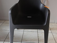 6x kunststof stoel - afbeelding 2 van  5