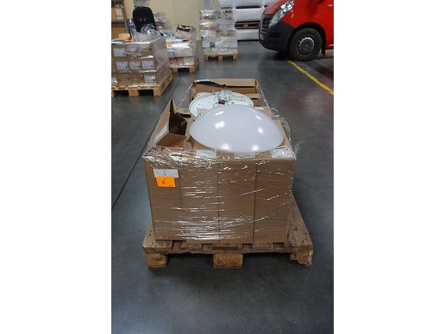 6x lamp + 6x opaal lampenkap - afbeelding 2 van  7